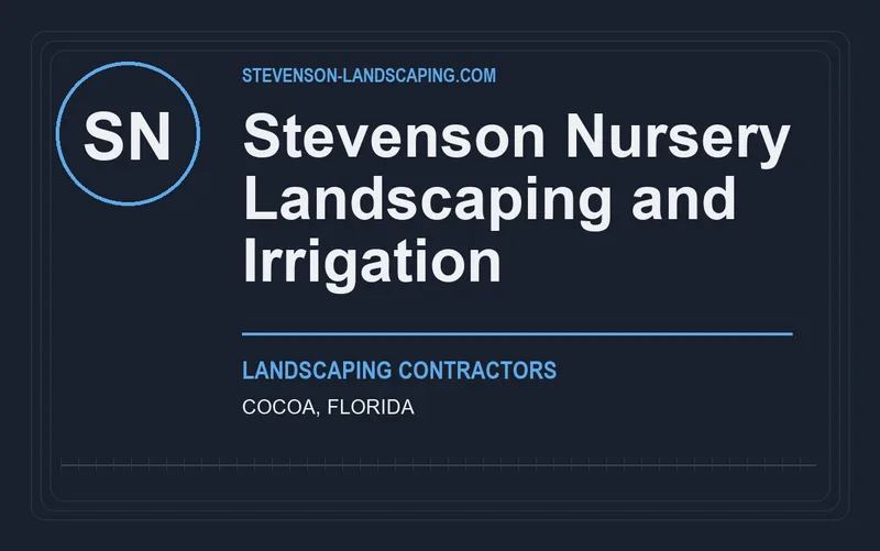 Stevenson Nursery Landscaping and Irrigation in Cocoa, Florida