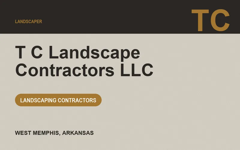 T C Landscape Contractors LLC in West Memphis, Arkansas