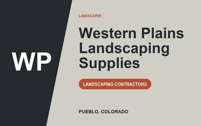 Western Plains Landscaping Supplies in Pueblo, Colorado