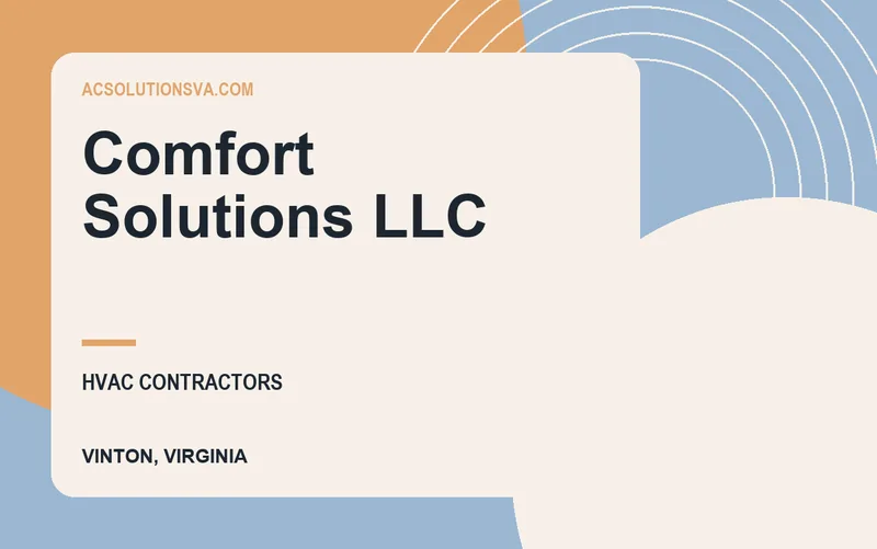 Comfort Solutions LLC in Vinton, Virginia