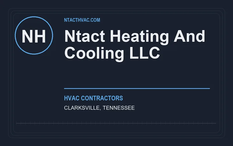 NTACT HEATING AND COOLING LLC in Clarksville, Tennessee