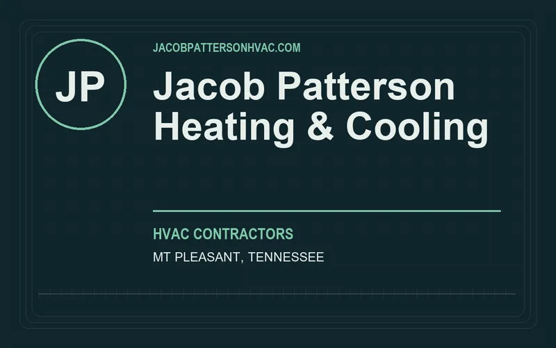 Jacob Patterson Heating & Cooling in Mt Pleasant, Tennessee