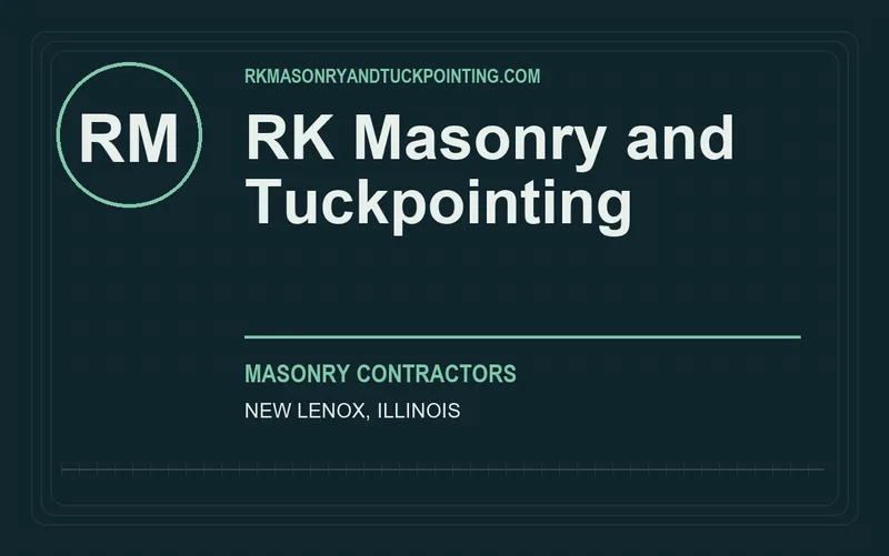 RK Masonry and Tuckpointing in New Lenox, Illinois