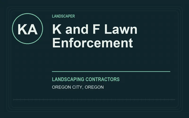 K and F Lawn Enforcement in Oregon City, Oregon
