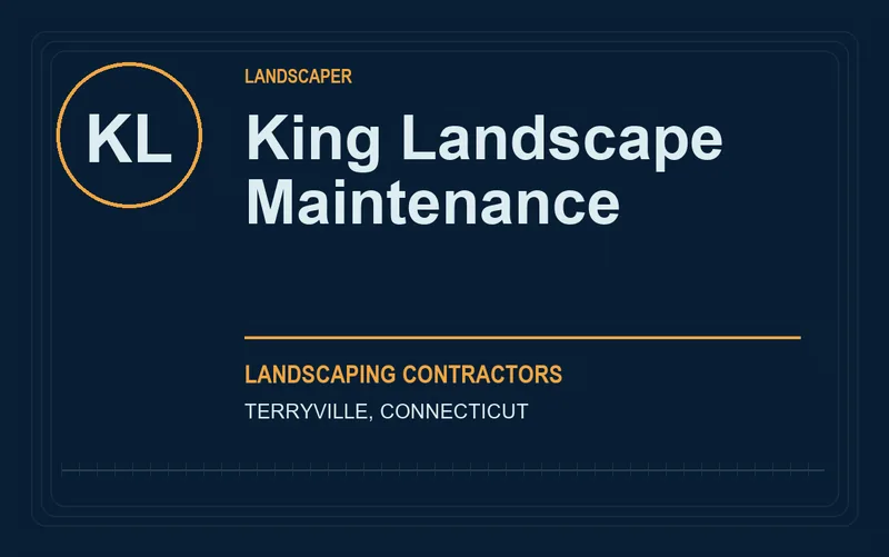 King Landscape Maintenance in Terryville, Connecticut