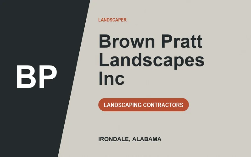 Brown Pratt Landscapes Inc in Irondale, Alabama
