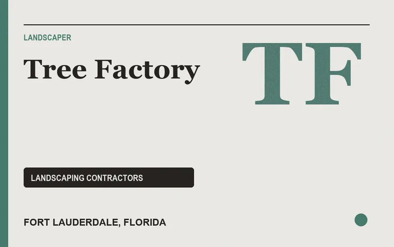 Tree Factory in Fort Lauderdale, Florida