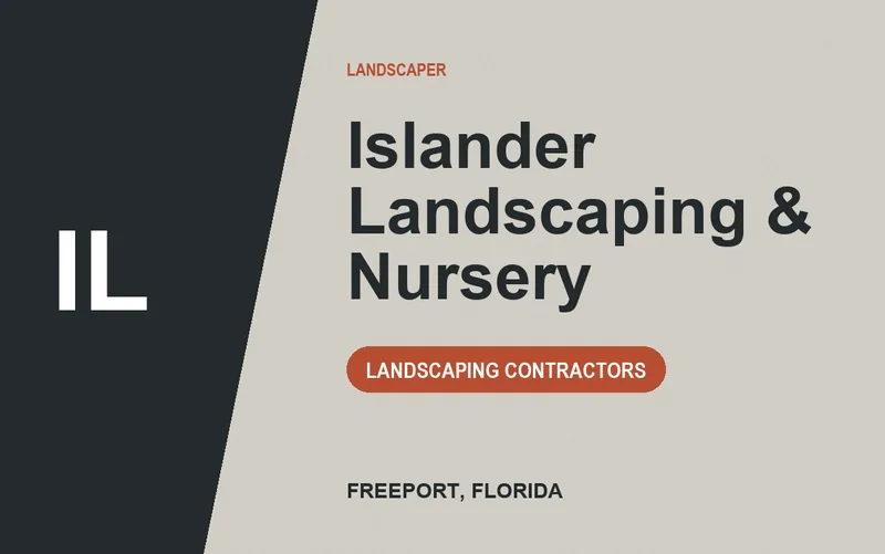Islander Landscaping & Nursery in Freeport, Florida