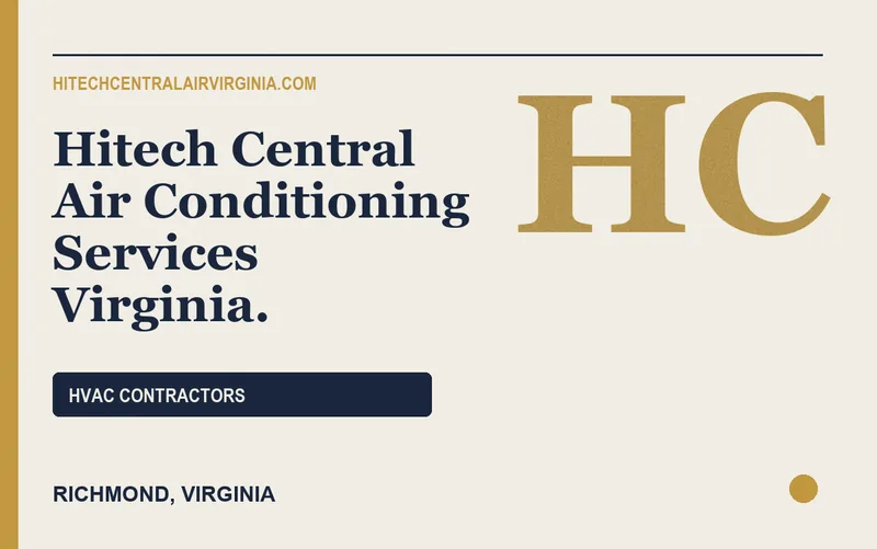 Hitech Central Air Conditioning Services Virginia. in Richmond, Virginia