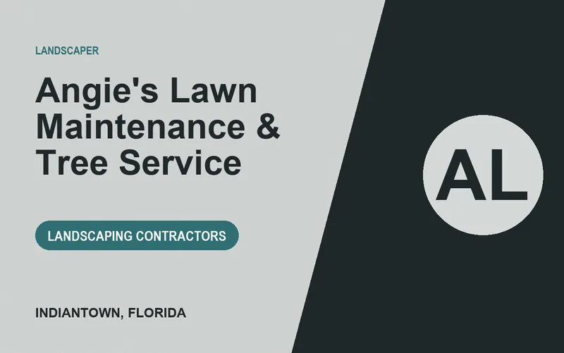 Angie's Lawn Maintenance & Tree Service in Indiantown, Florida