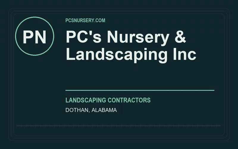 PC's Nursery & Landscaping Inc in Dothan, Alabama