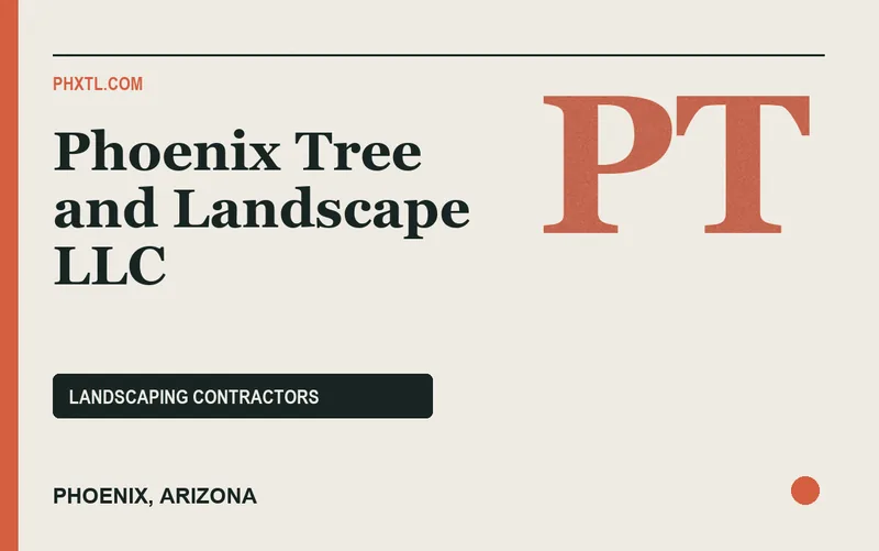 Phoenix Tree and Landscape LLC in Phoenix, Arizona