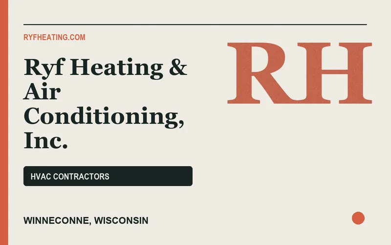 Ryf Heating & Air Conditioning, Inc. in Winneconne, Wisconsin