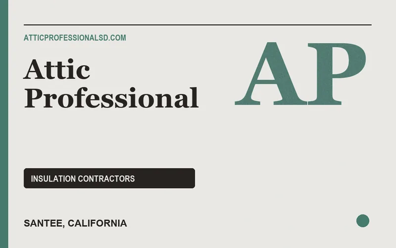 Attic Professional in Santee, California
