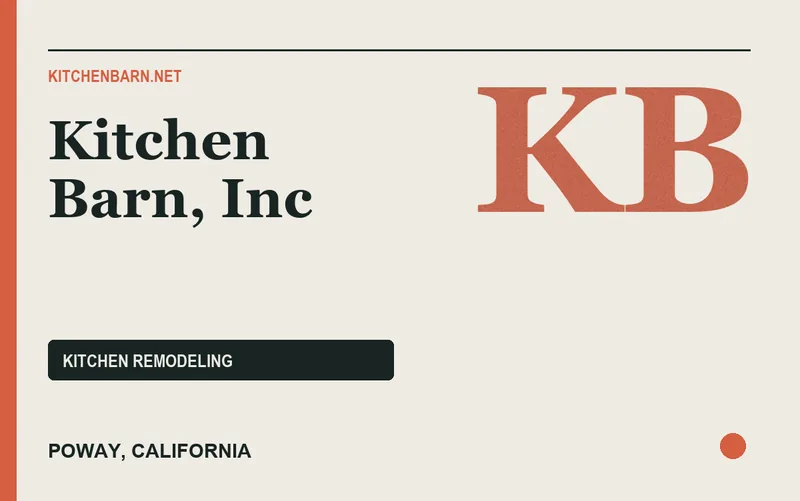 Kitchen Barn, Inc in Poway, California