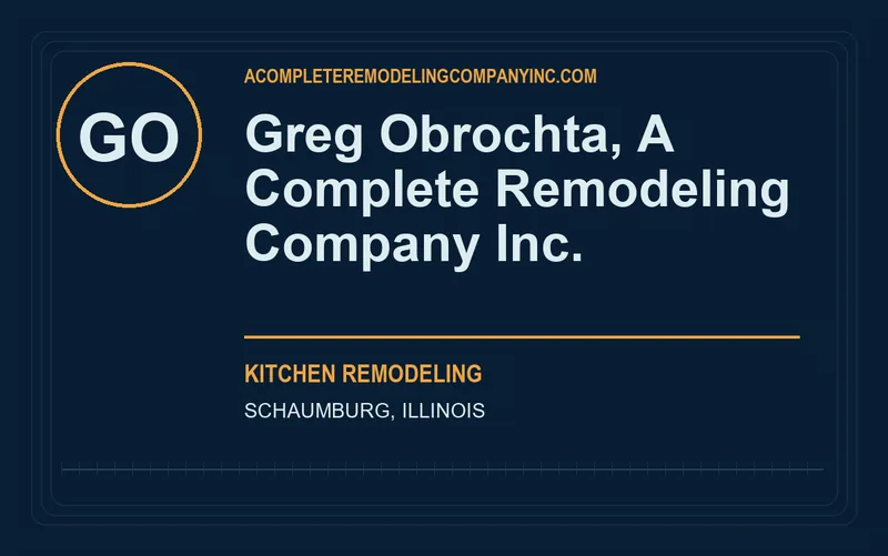 Greg Obrochta, A Complete Remodeling Company Inc. in Schaumburg, Illinois