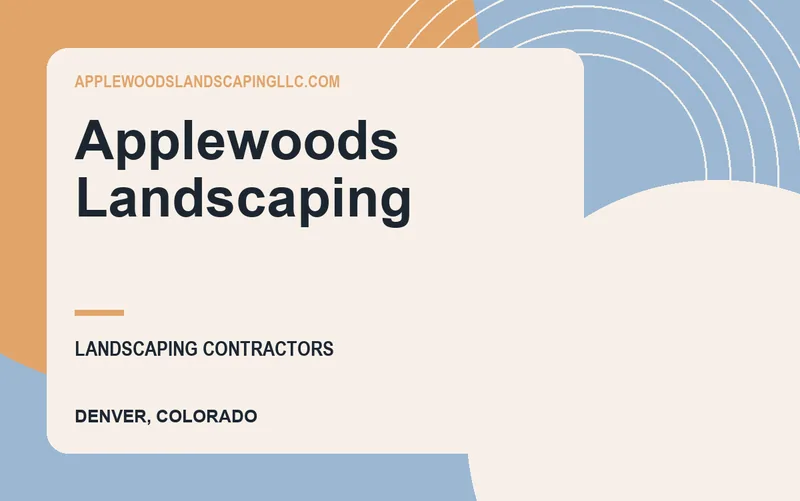 Applewoods Landscaping in Denver, Colorado