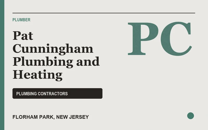 Pat Cunningham Plumbing and Heating in Florham Park, New Jersey