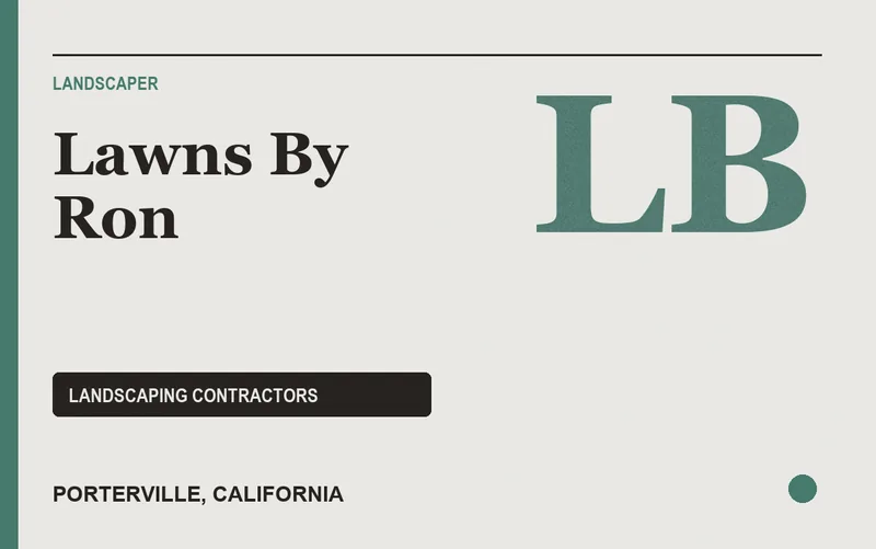 Lawns By Ron in Porterville, California