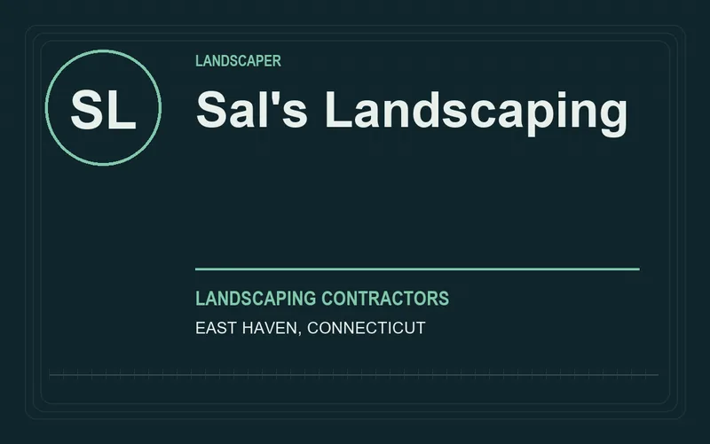 Sal's Landscaping in East Haven, Connecticut