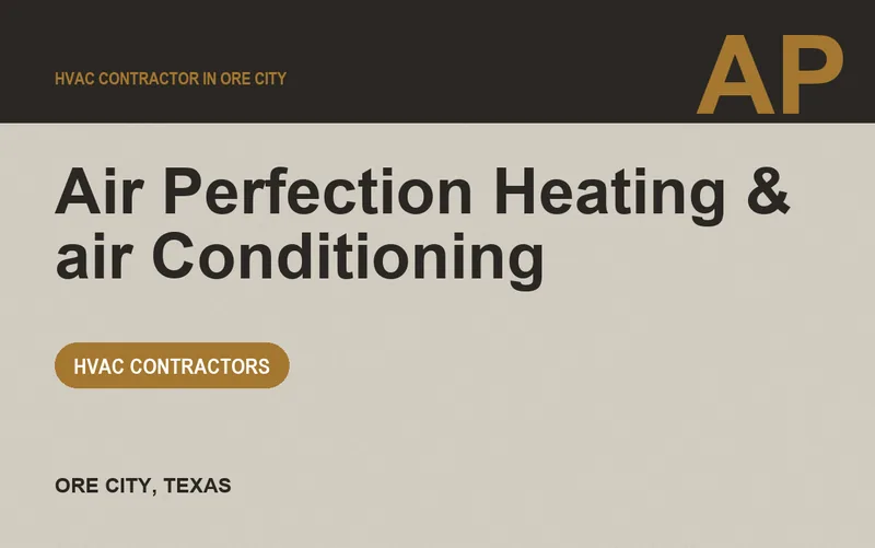Air Perfection Heating & air Conditioning in Ore City, Texas