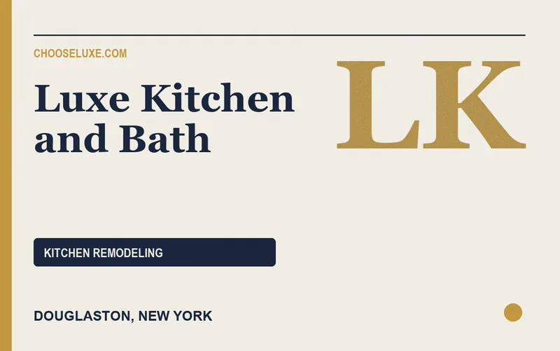Luxe Kitchen and Bath in Douglaston, New York