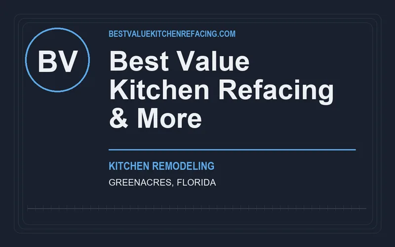 Best Value Kitchen Refacing & More in Greenacres, Florida