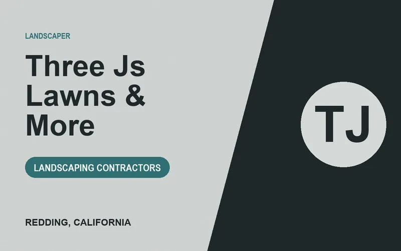 Three Js Lawns & More in Redding, California