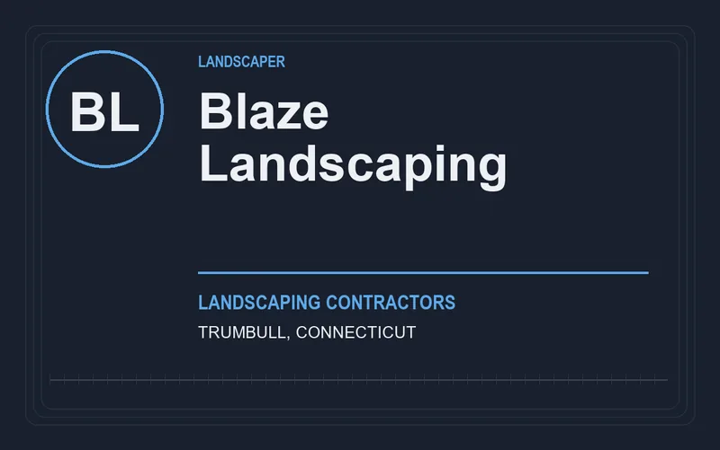 Blaze Landscaping in Trumbull, Connecticut