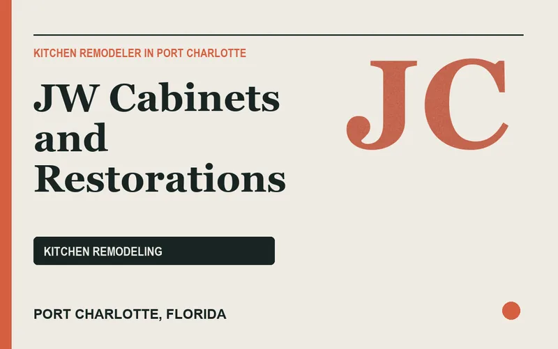 JW Cabinets and Restorations in Port Charlotte, Florida