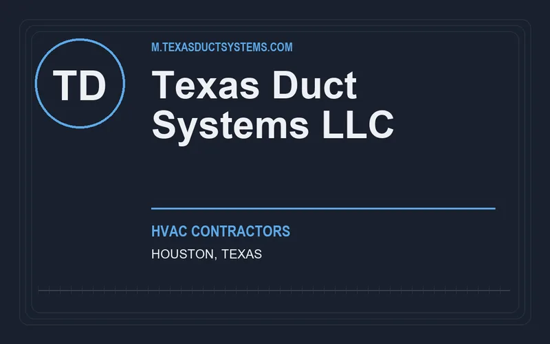 Texas Duct Systems LLC in Houston, Texas