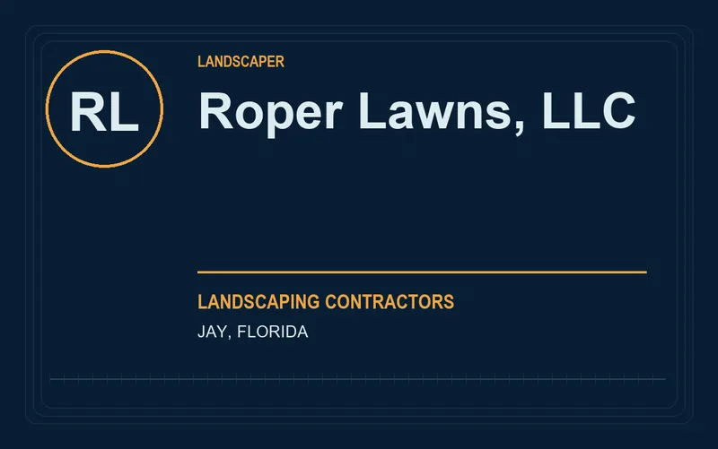 Roper Lawns, LLC in Jay, Florida