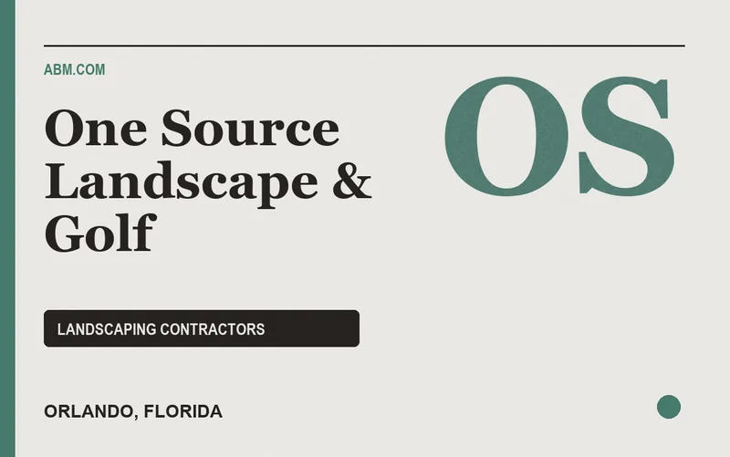One Source Landscape & Golf in Orlando, Florida