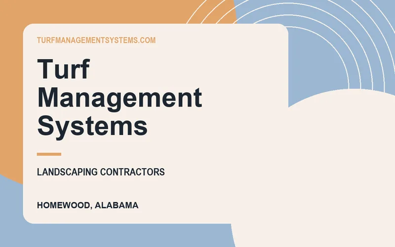 Turf Management Systems in Homewood, Alabama