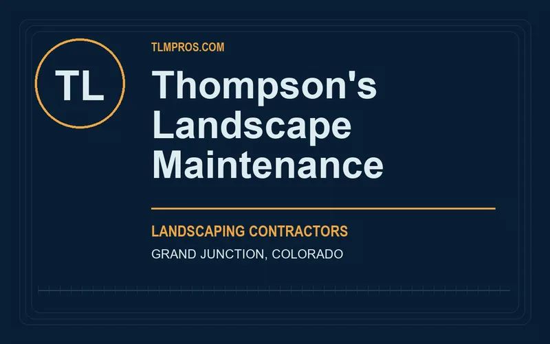 Thompson's Landscape Maintenance in Grand Junction, Colorado