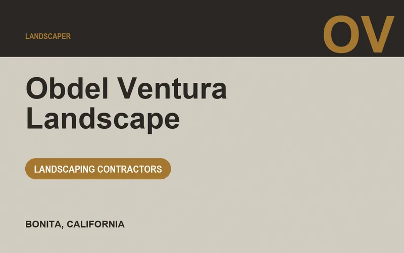 Obdel Ventura Landscape in Bonita, California