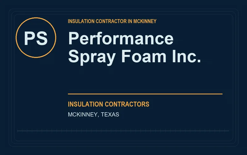 Performance Spray Foam Inc. in McKinney, Texas
