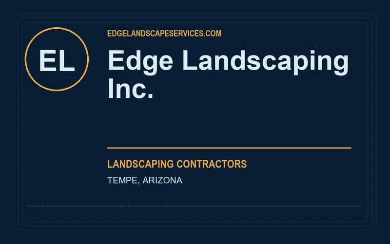 Edge Landscaping Inc. in Tempe, Arizona