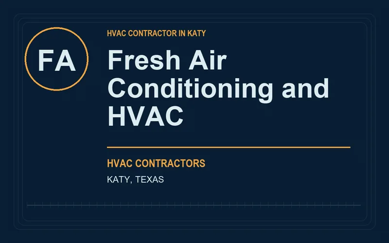 Fresh Air Conditioning and HVAC in Katy, Texas