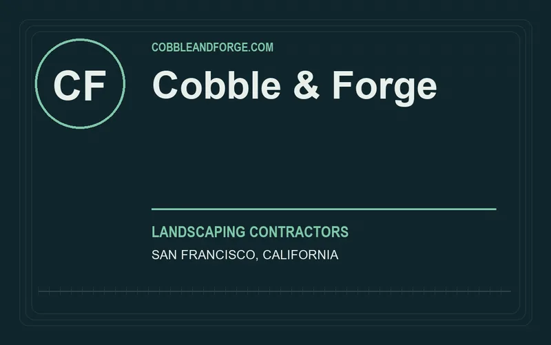Cobble & Forge in San Francisco, California