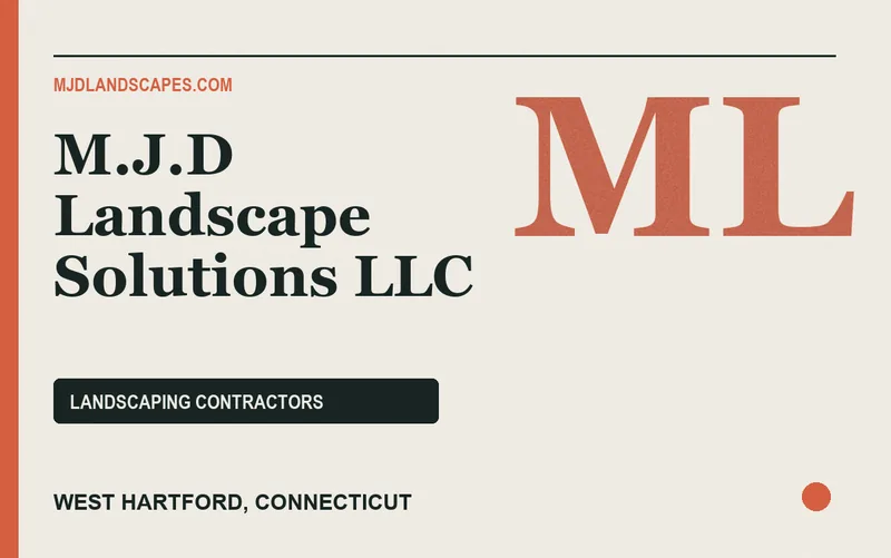 M.J.D Landscape Solutions LLC in West Hartford, Connecticut