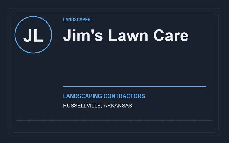 Jim's Lawn Care in Russellville, Arkansas