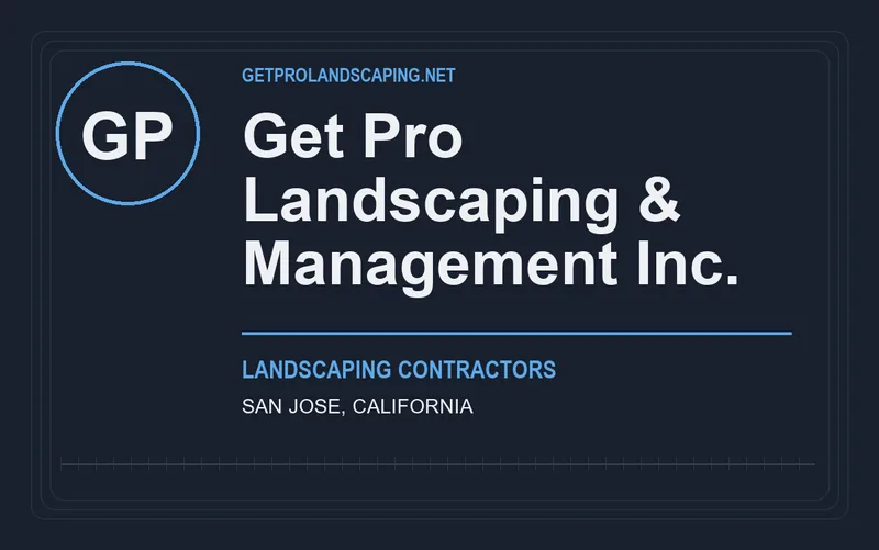 Get Pro Landscaping & Management Inc. in San Jose, California