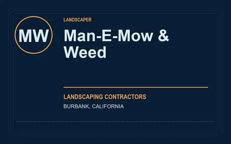 Man-E-Mow & Weed in Burbank, California