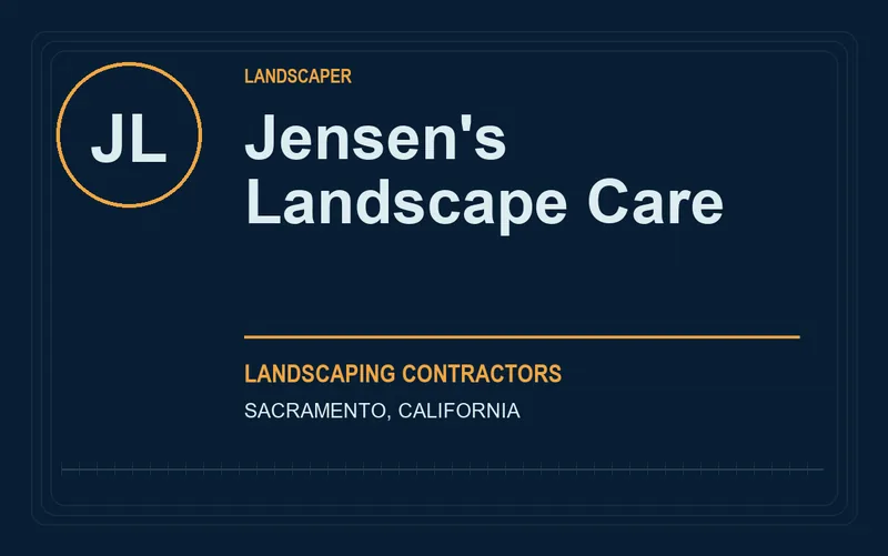 Jensen's Landscape Care in Sacramento, California