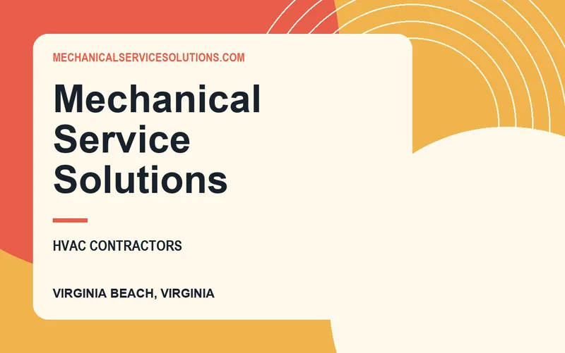 Mechanical Service Solutions in Virginia Beach, Virginia