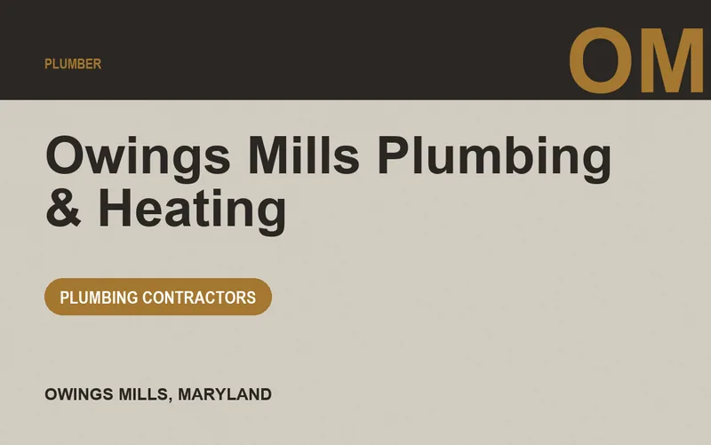 Owings Mills Plumbing & Heating in Owings Mills, Maryland