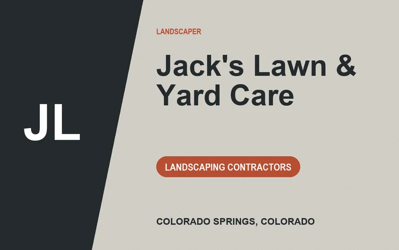 Jack's Lawn & Yard Care in Colorado Springs, Colorado
