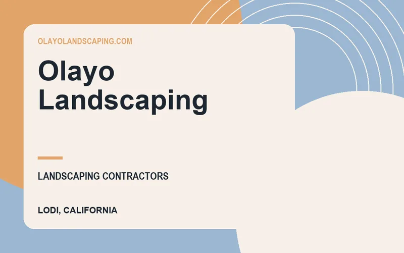 Olayo Landscaping in Lodi, California