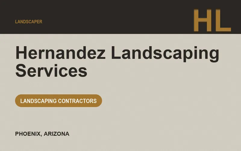 Hernandez Landscaping Services in Phoenix, Arizona